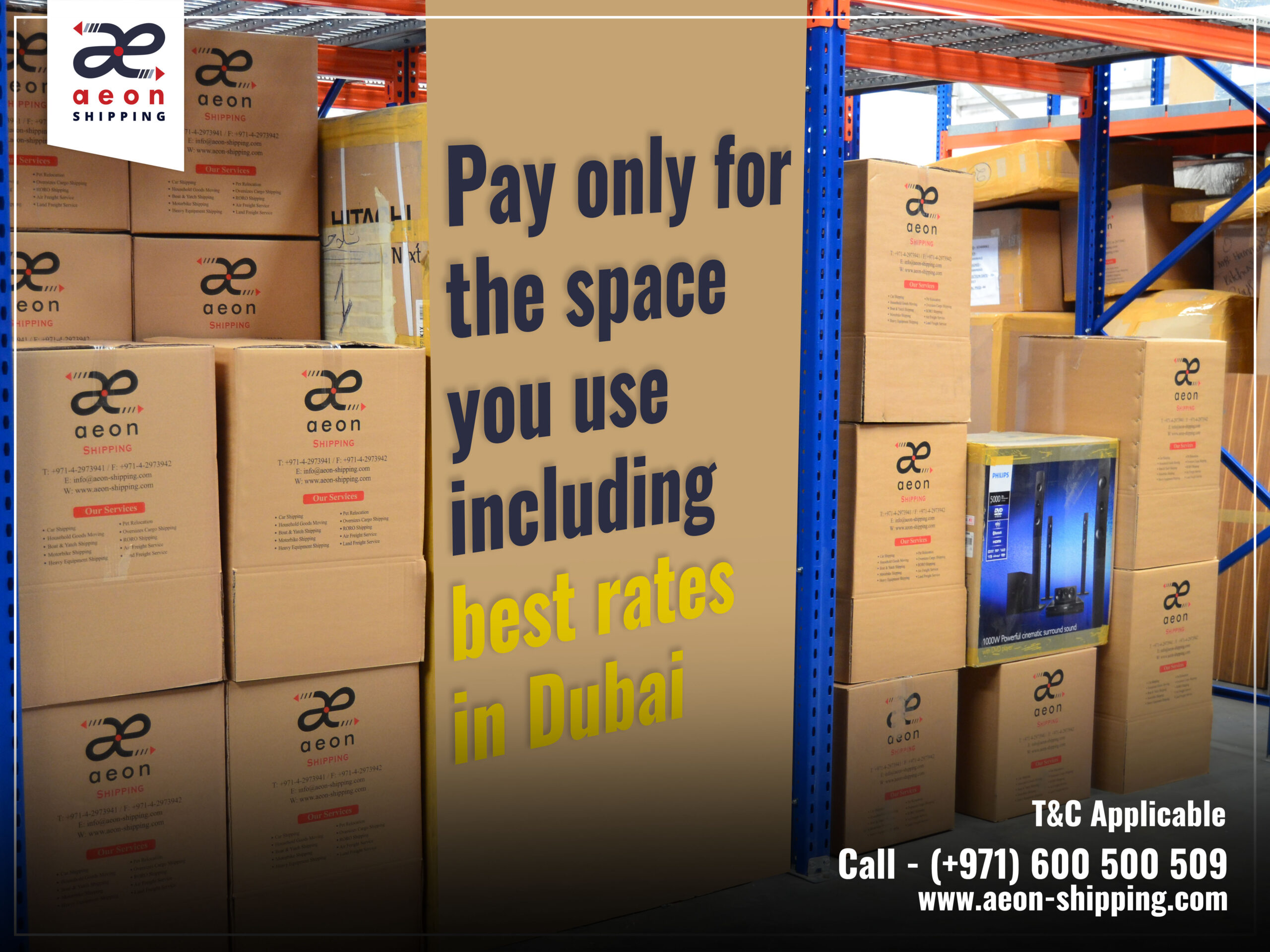 Cheap storage space Storage in Dubai