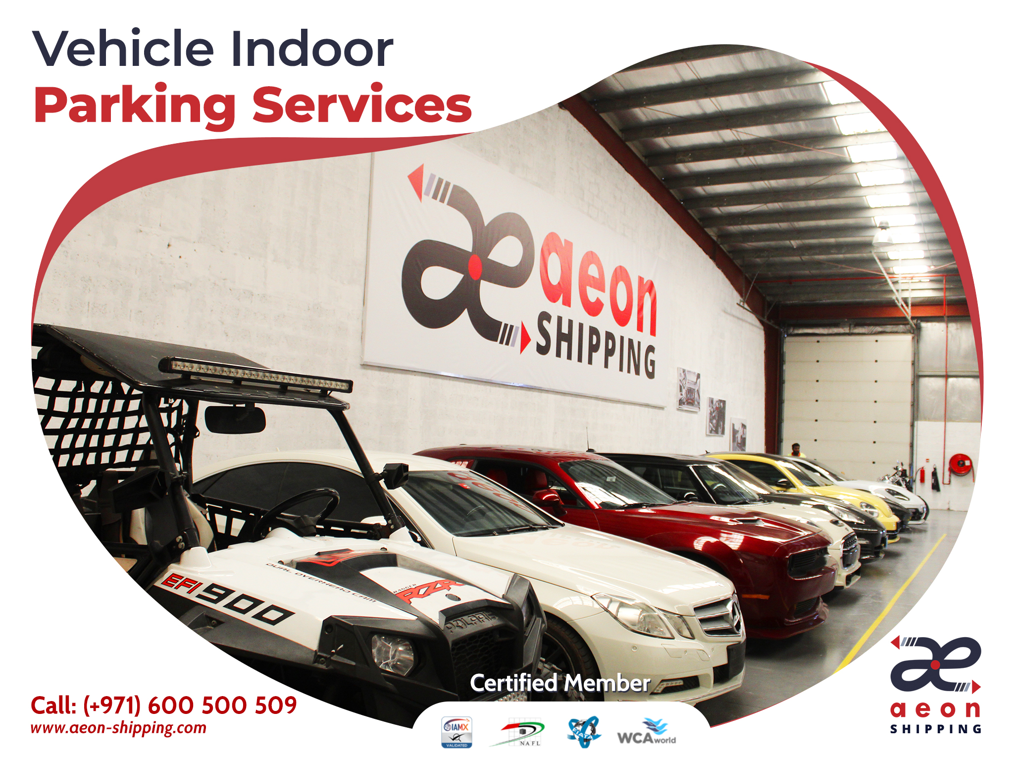 indoor car storage in Dubai