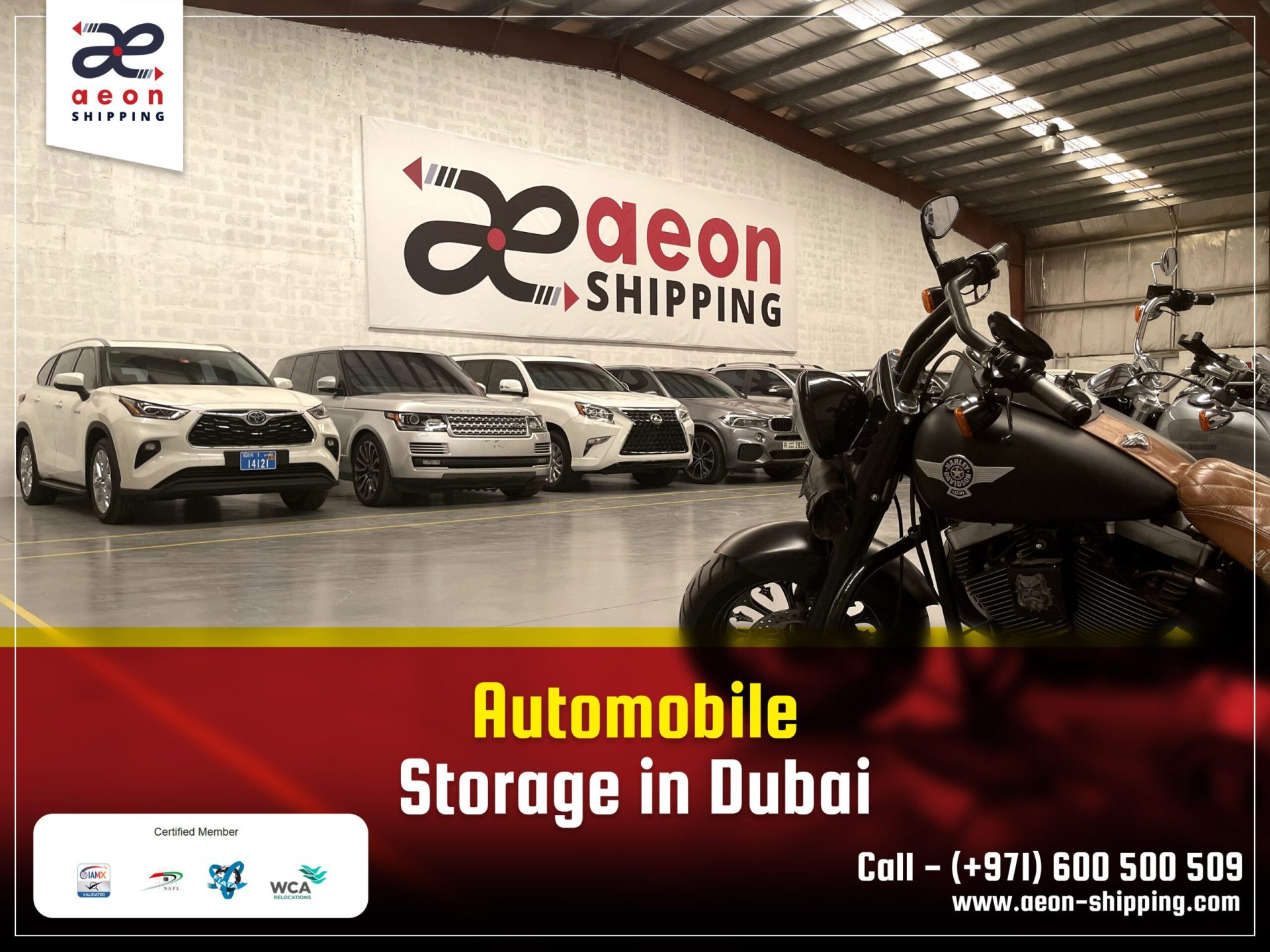 Automobile Storage in Dubai