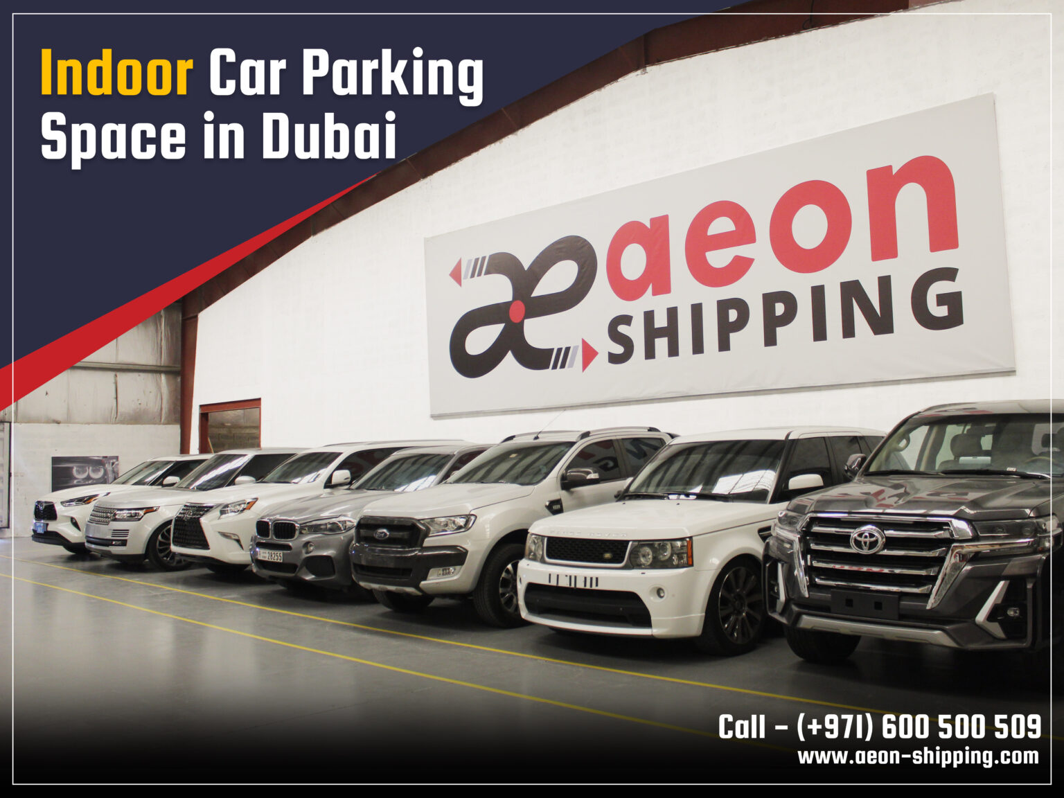 Indoor Automobile Storage in Dubai