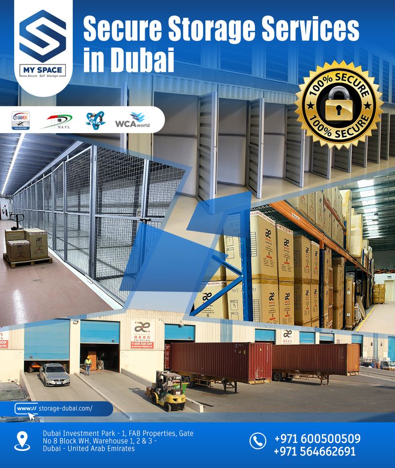 moving and storage services in Dubai